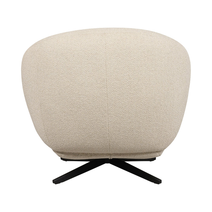 Fauteuil Chance - Beige|Creme - Textiel | Metaal