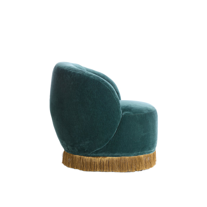 Light & Living - Stoel GALATI - 81x77.5x77.5cm - Blauw