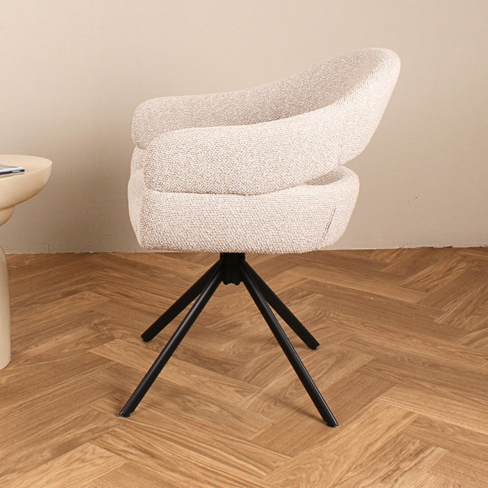 DS4U Bibi terugdraai stoel - champagne