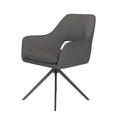 Puur Lana draaistoel metaal - grijs
