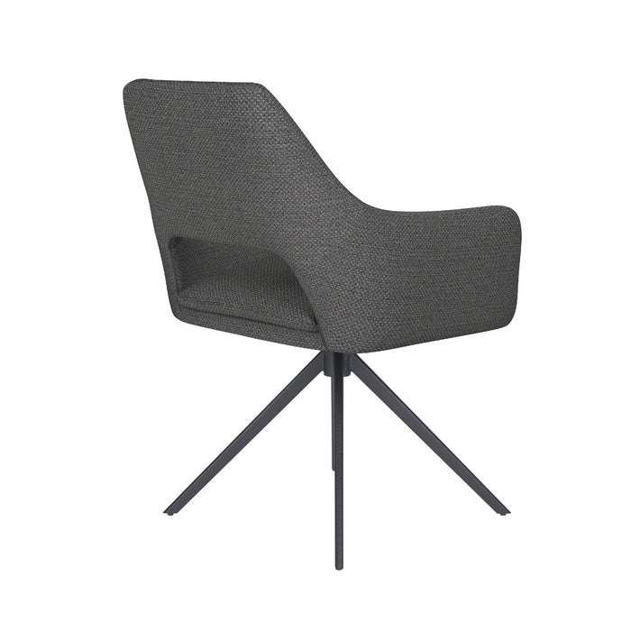 Puur Lana draaistoel metaal - grijs