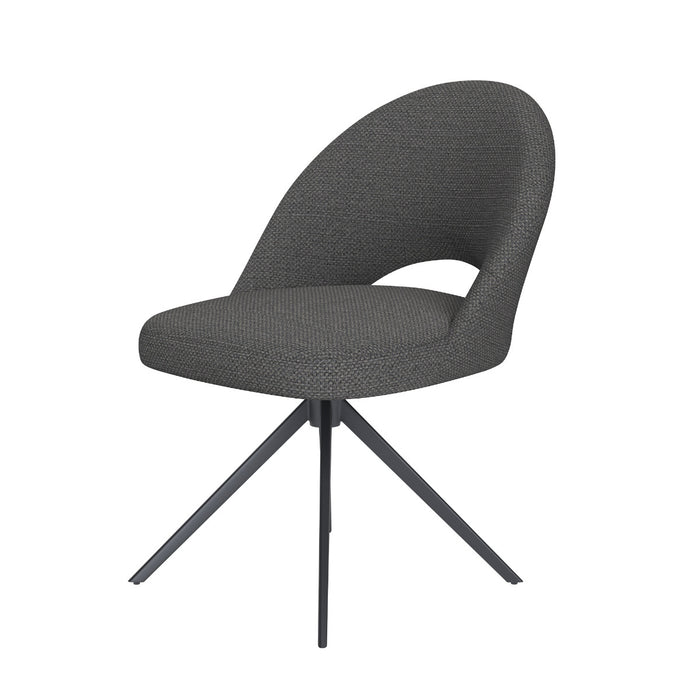 Puur Misty draaistoel metaal - grijs