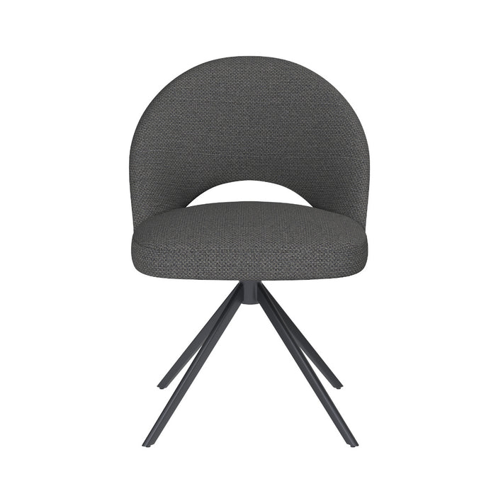 Puur Misty draaistoel metaal - grijs