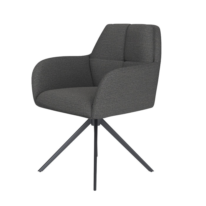 Puur Dannie draaistoel metaal - grijs