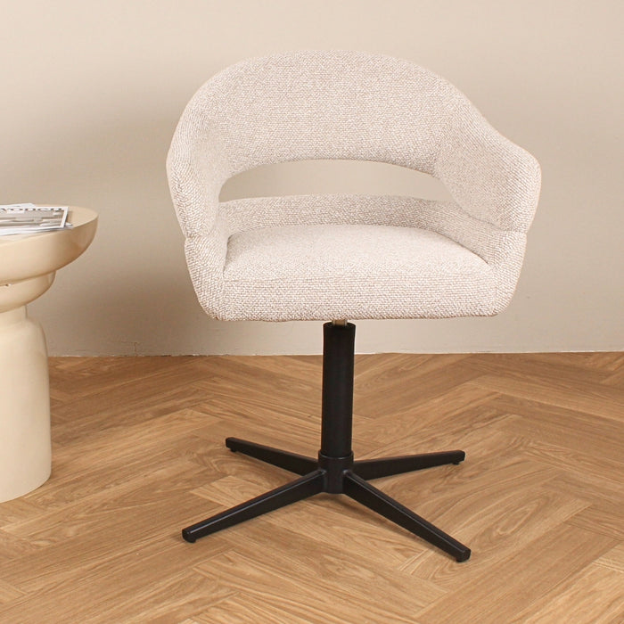 DS4U Mila terugdraai stoel - champagne