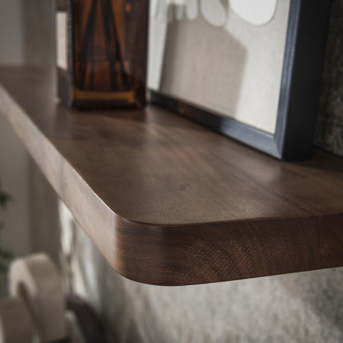 Fraaai - Marino wandplank - 60 cm - acaciahout - bruin