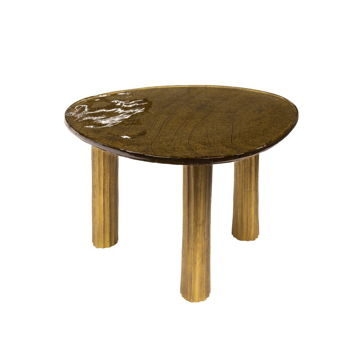 Fraaai Benny salontafel - goud antiek finish