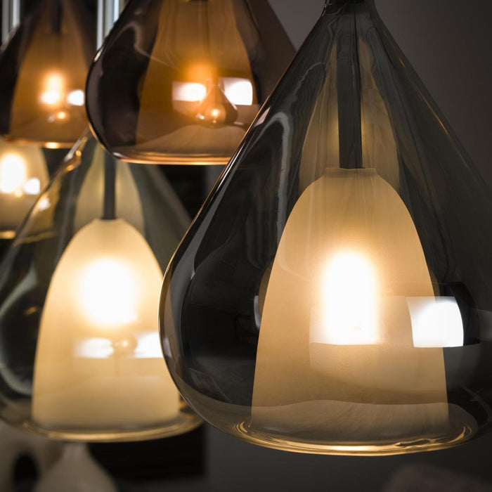 Fraaai Niccolò hanglamp - 5L - druppelvorm