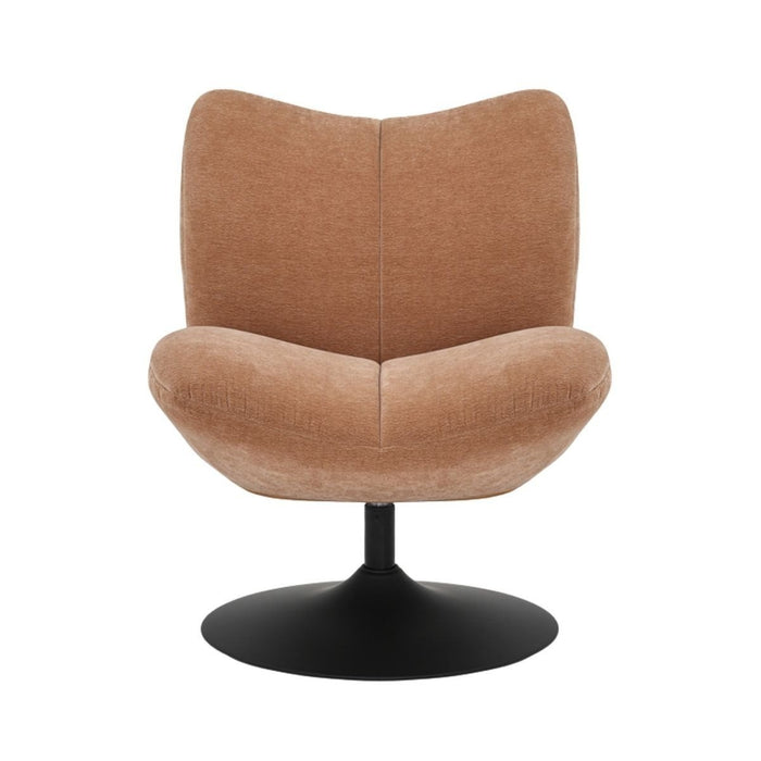 Bronx71 Draaifauteuil Lise chenille terracotta