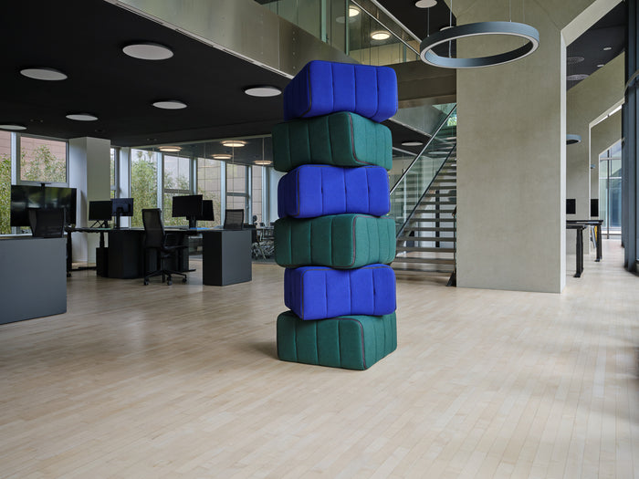 Curt-Set 3 - e.g. Flexibele bank - Jet - 9803 (Grijs)