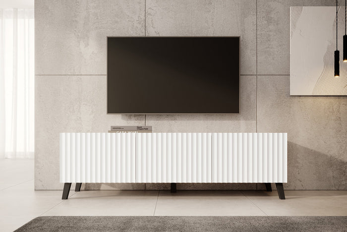 Meubella - TV-Meubel Pepinos 2 - Wit - 150 cm