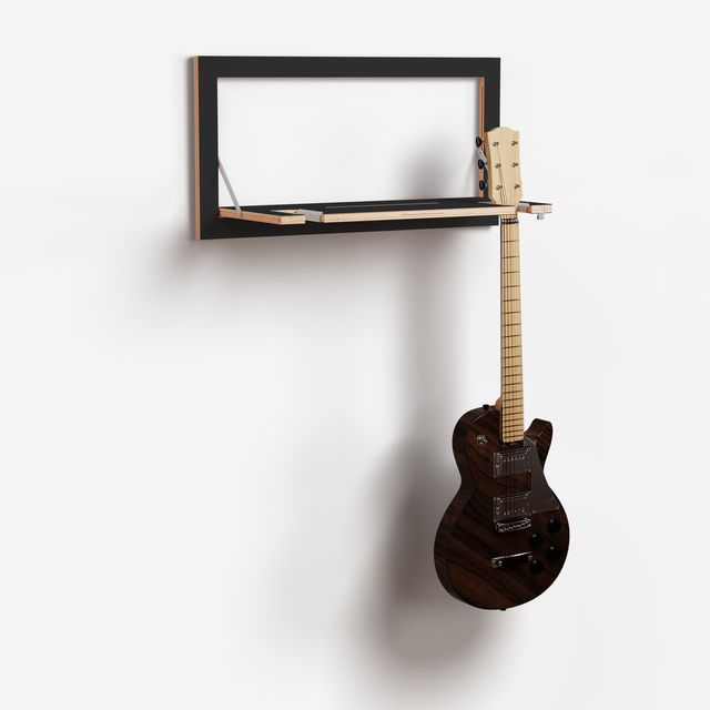 Fläpps Gitaarhäng 80x40-1 - Zwart