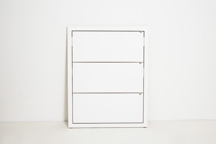 Fläpps leunen plank 80x100-3 - Wit