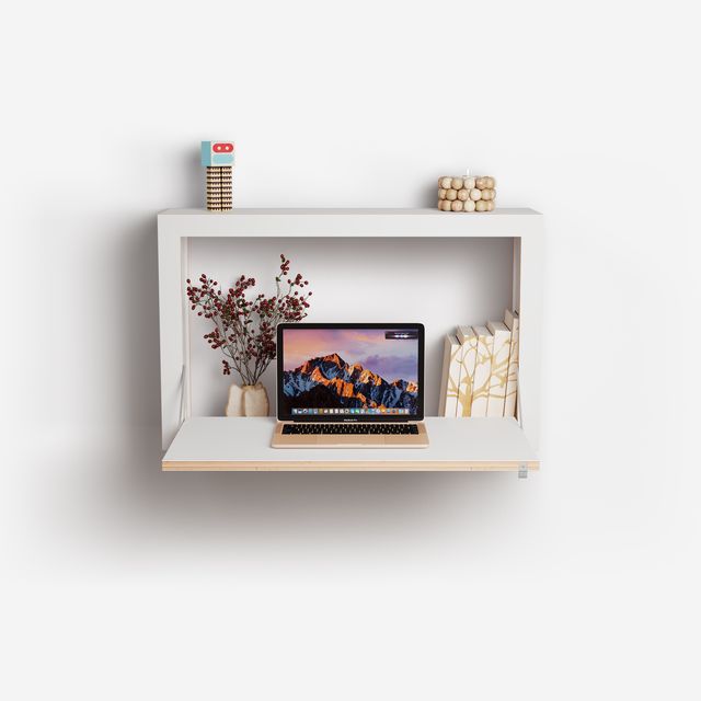 Fläpps Doos bureau 80x50x20 - Wit