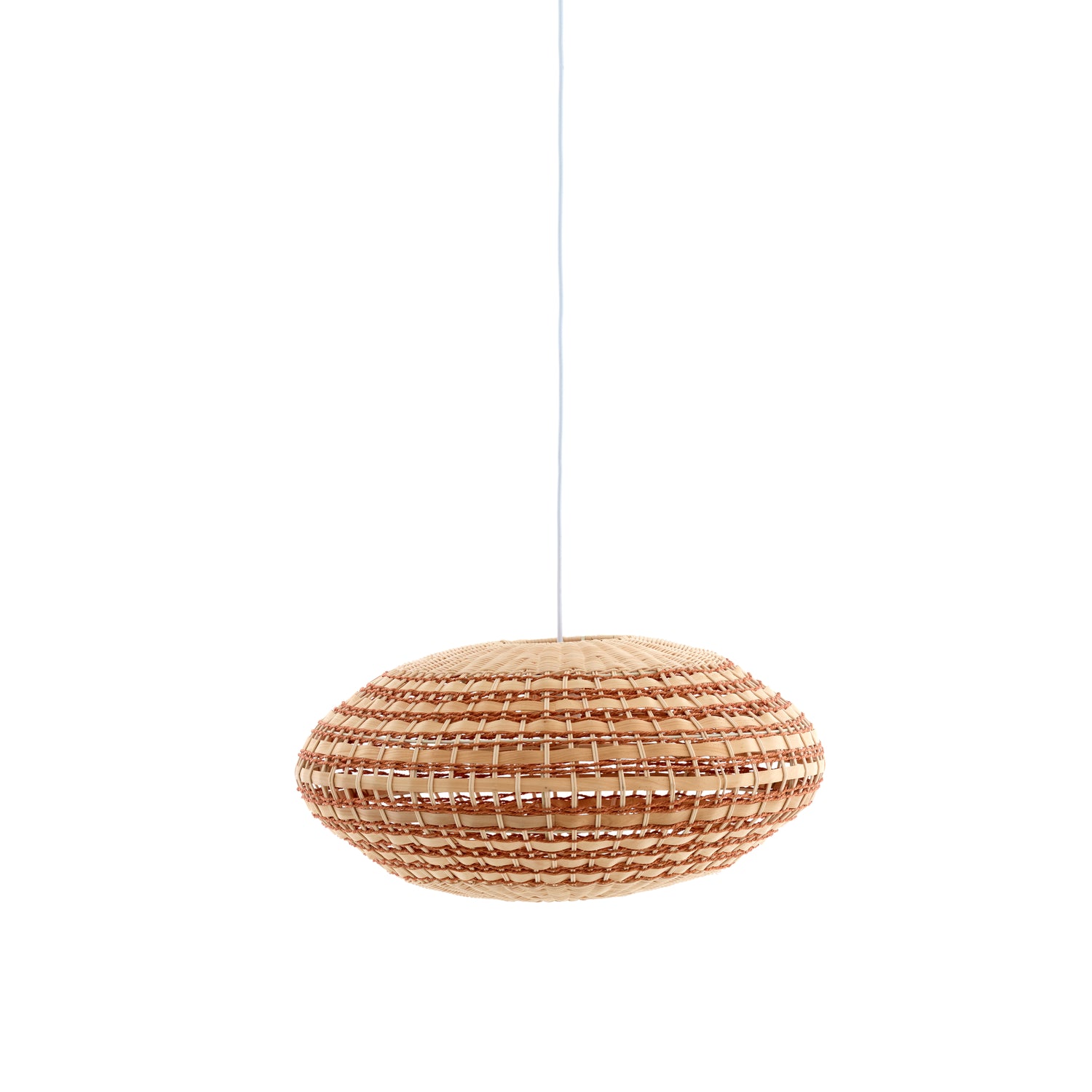 Light&living Hanglamp Ø59,5x28 cm TAWELA rotan naturel+terra