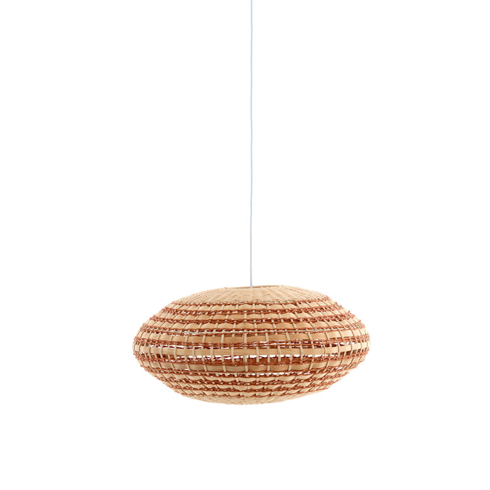 Light&living Hanglamp Ø59,5x28 cm TAWELA rotan naturel+terra