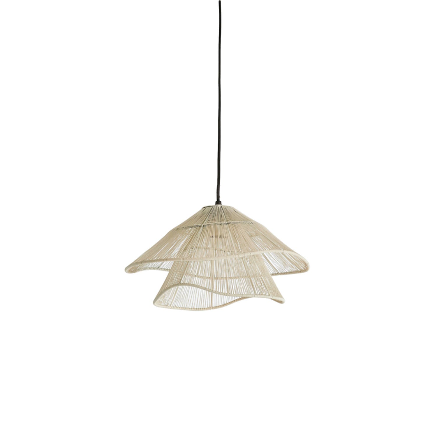 Light & Living - hanglamp - Alameda - naturel - metaal - draadlamp -