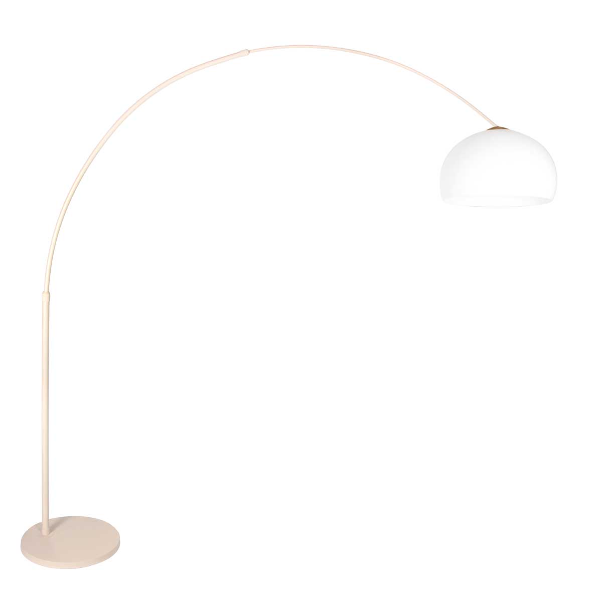 Steinhauer - vloerlamp - Sparkled Light - beige wit - kunststof