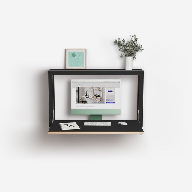 Fläpps Doos  bureau100x60x20 - Zwart