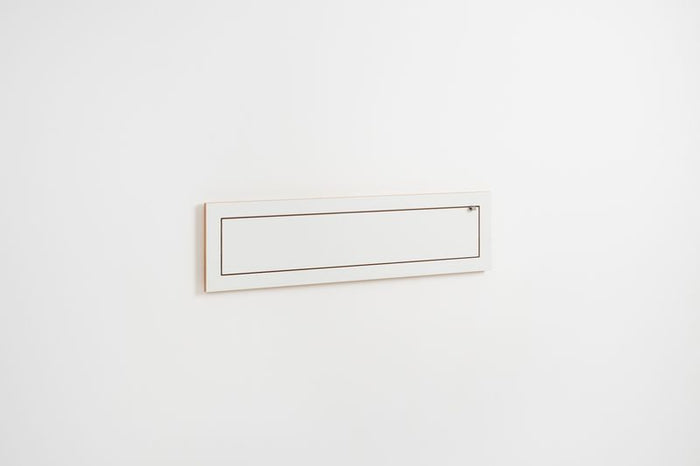 Fläpps plank 100x27-1 - Wit