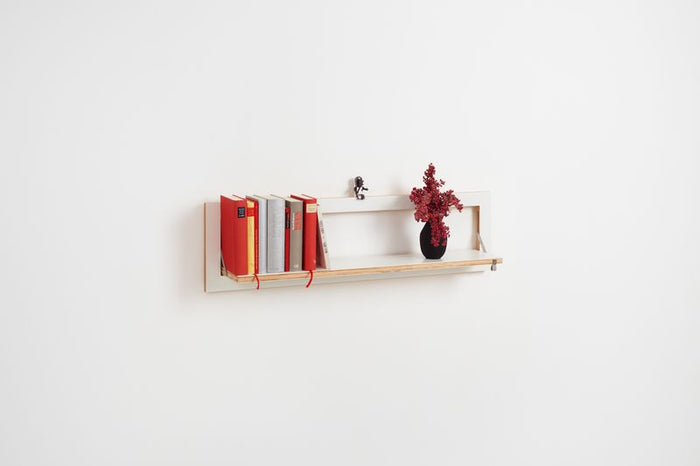 Fläpps plank 100x27-1 - Wit