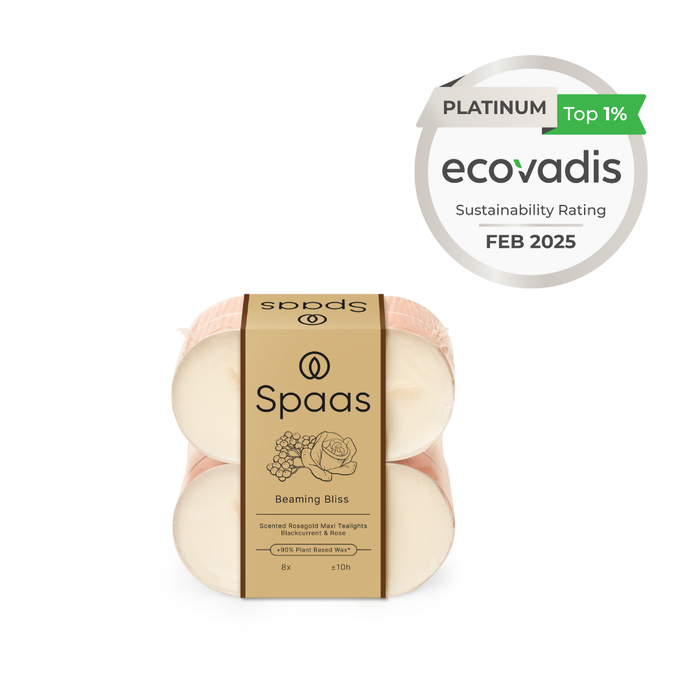 Spaas Maxi Geurtheelicht - Beaming Bliss - 10u - Set van 32