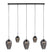 Mexlite - hanglamp - HaloSwap - zwart - glas - grote eettafellamp -