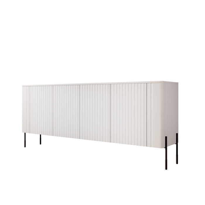 Meubella - Vivi - Dressoir - Wit - 190 cm