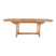 House Nordic Salamanca Uitschuifbare Eettafel 180 -240 cm Teak