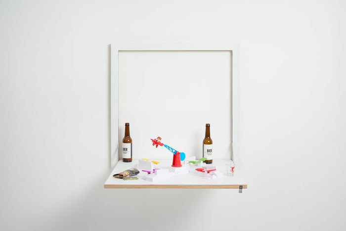 Fläpps Keukentafel 80x80-1 - Wit