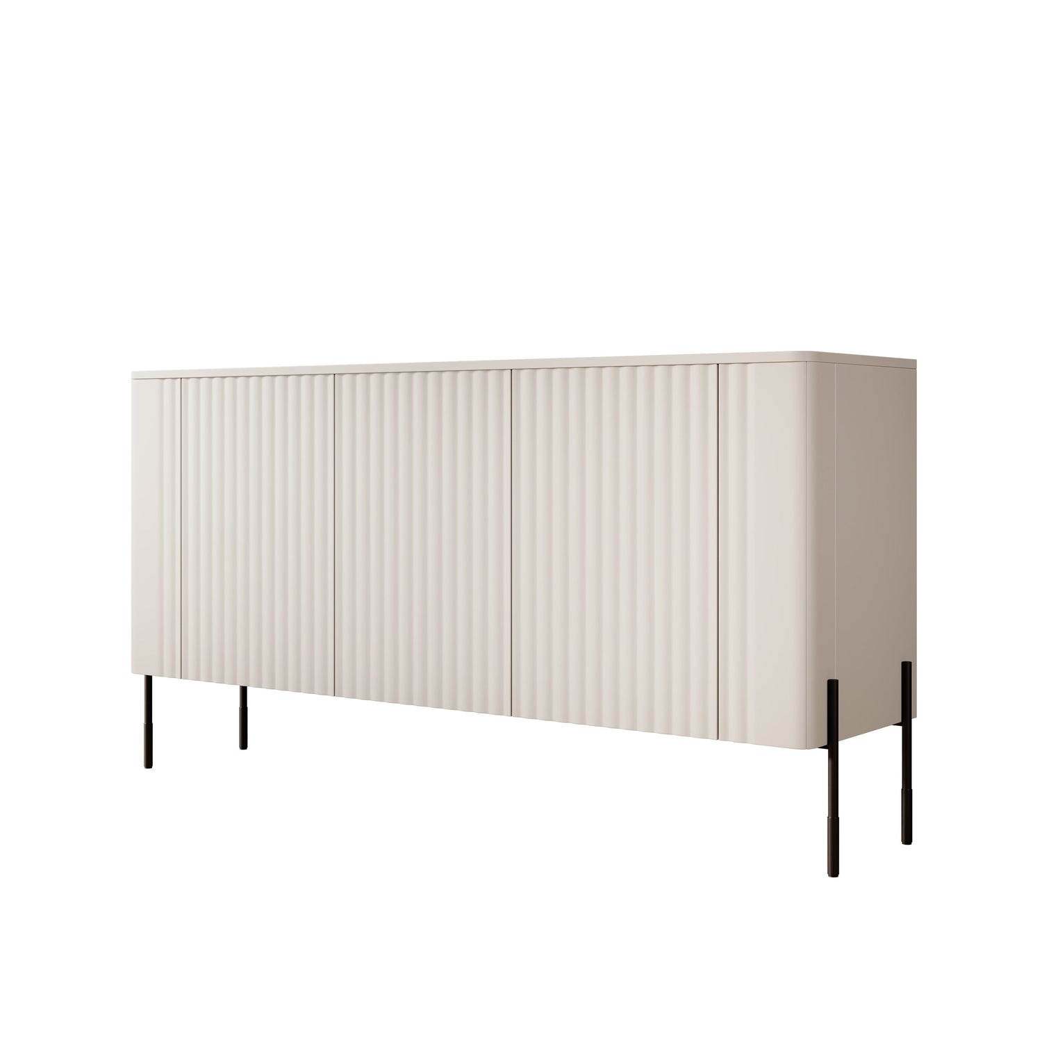 Meubella - Vivi - Dressoir - Beige - 150 cm
