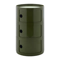 Kartell Componibili Kast Ø 42 cm - 3 Modules - Groen