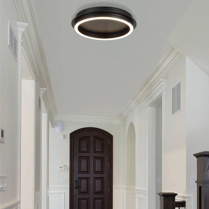 Searchlight Stellaris Plafondlamp - Zwart