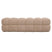 PTMD - Bankje Teddy - Beige - 160x45x43cm