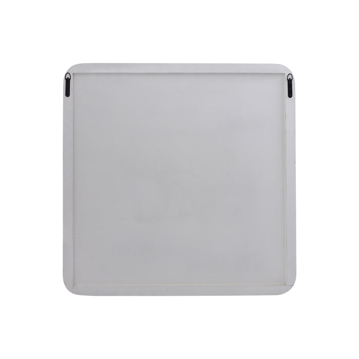 PTMD Dishita Cream Square Mdf  Wall Panel Ribbed Small