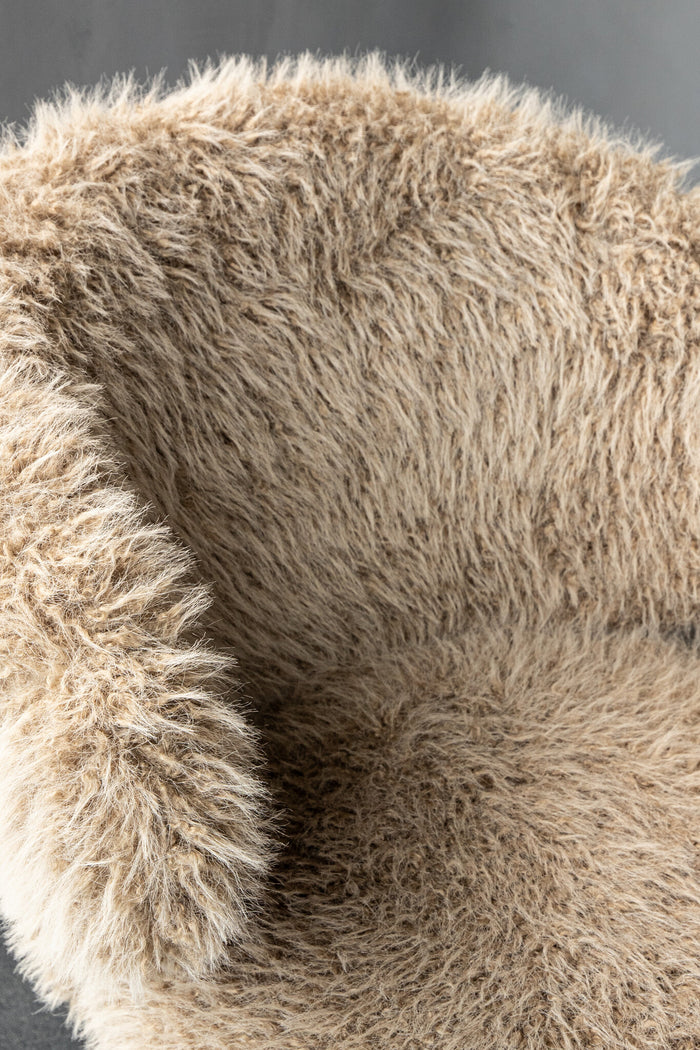 PTMD Ares Dining Chair Hair Beige