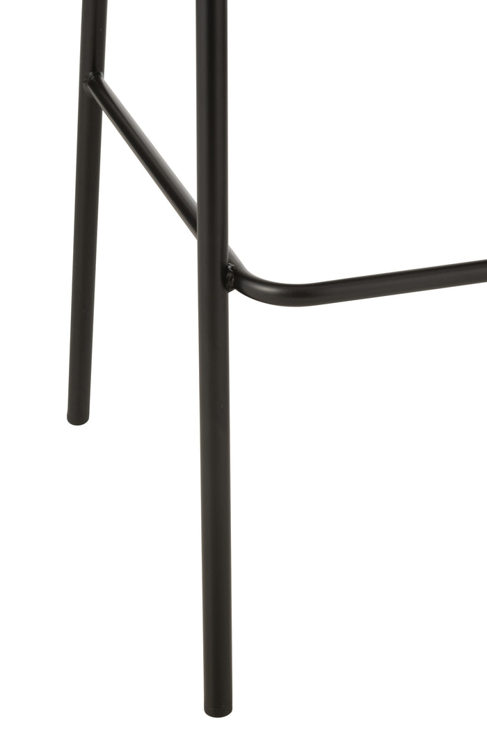 J-Line barstoel Lone - multiplex|metaal - bruin|beige