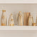 J-Line decoratie Kerststal 7delig - polyresin - wit|goud - k