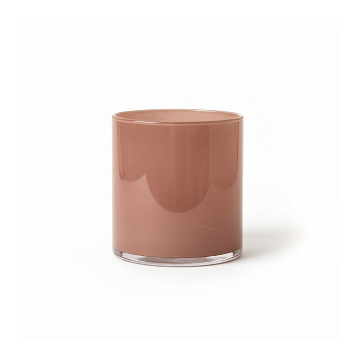 Sfeerlicht Astra - Bruin|Terra - Glas - 12x12x12cm (BxHxD)