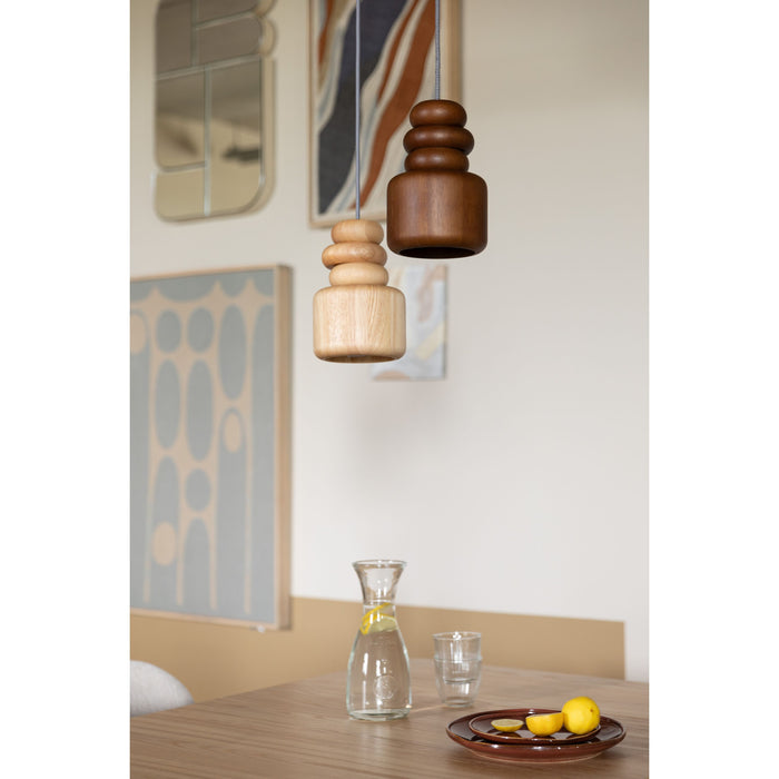 Zuiver Dicky Hanglamp Natuurlijk Eiken  - Bruin