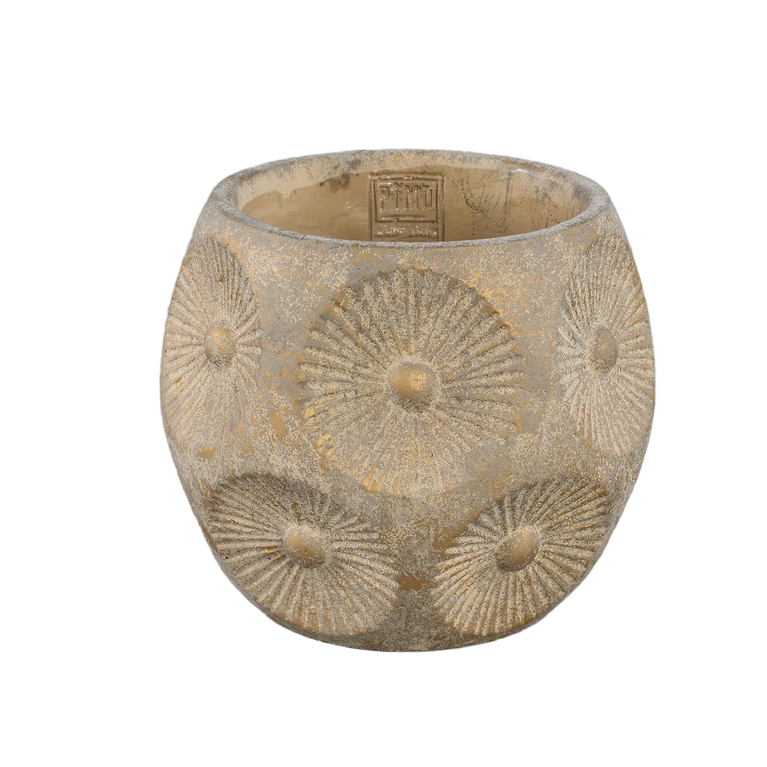 PTMD - Pot Saff - Bruin - 19.5x19.5x17cm