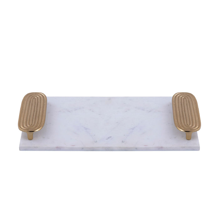 PTMD - Dienblad Dez - Wit - 45x25x5cm