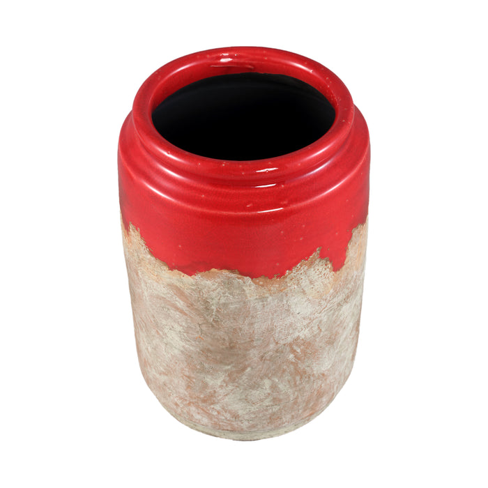 PTMD - Pot Breffni - Rood - 17x17x20.5cm