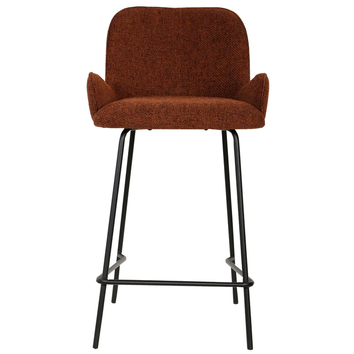 PTMD Leander Rust Bar Stool
