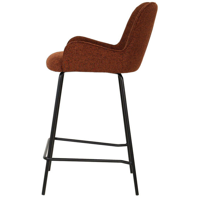 PTMD Leander Rust Bar Stool