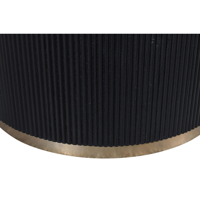 PTMD Xelle Black Coffeetable 150 Cm