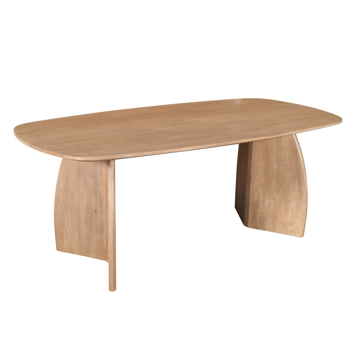 DÉJA Living - Eettafel Naturel Mangohout - 200x100x76cm - Majada