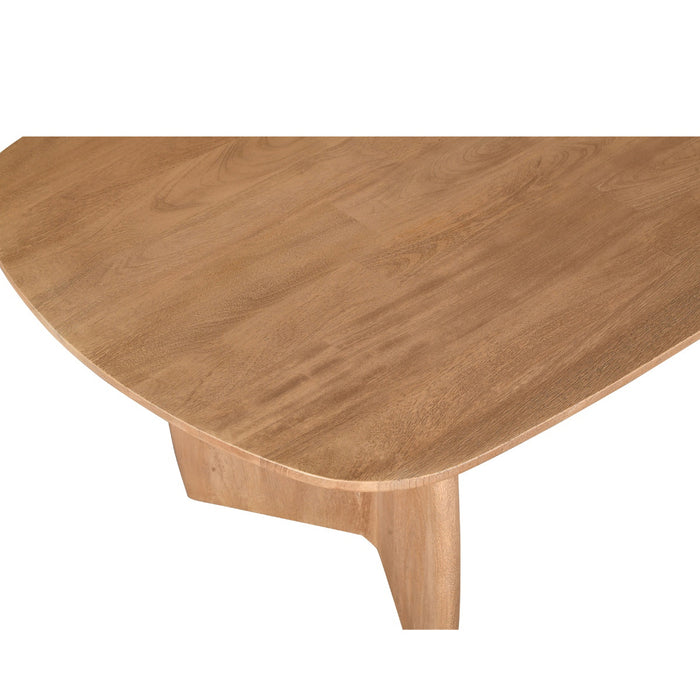 DÉJA Living - Eettafel Naturel Mangohout - 200x100x76cm - Majada