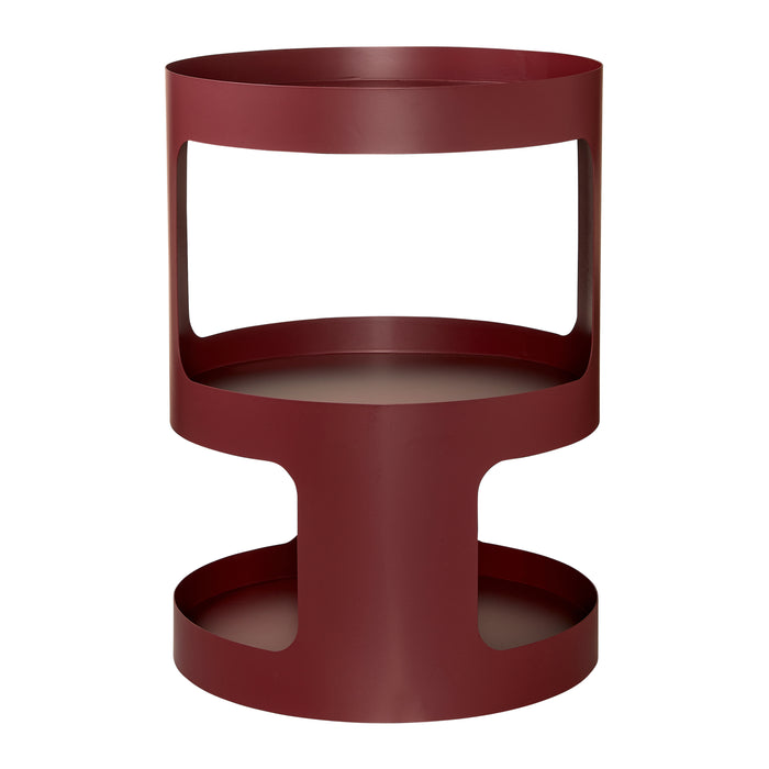by fonQ Rondo Bijzettafel - Bordeaux
