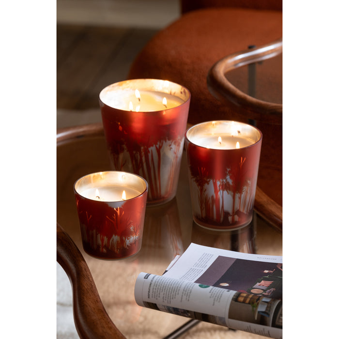 J-Line geurkaars Noa Bos - rood|goud - large - 95U